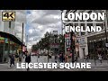 LONDON TOUR Walking Around Leicester Square England