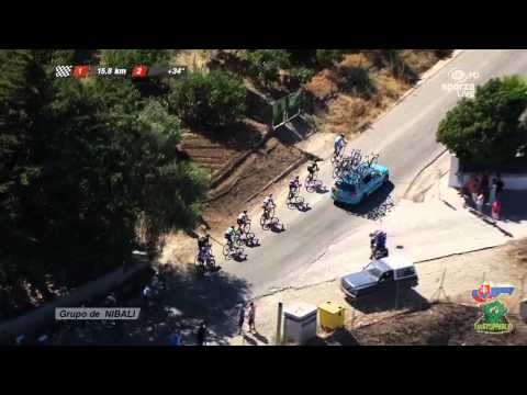 Chasing Vincenzo Nibali leaves everyone behind in Vuelta 2015 stage 2