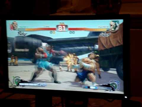 SSF4 (02) - JS Master (Boxer) vs. Mike Watson (Sagat)