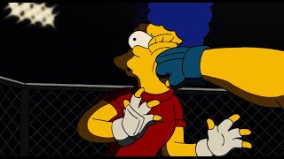 Marge becomes a ufc fighter for Bart
