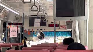 2022.06.14（星期二）臺北客運股份有限公司 國道9023路線（桃園-捷運劍潭站，北客返程），2016年份日本🇯🇵日野HINO RK8JRVA-KJF 高巴，固亞車體，車號：FAB-589。