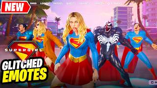 NEW SUPERGIRL & Superman Skins GLITCHED in Fortnite!
