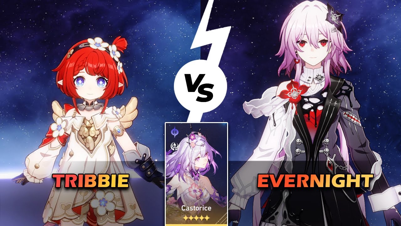 E0 Трибби vs E0 Evernight x E0 Касторис | Сравнение | МОК12 | ВСР | Версия 3.5 |