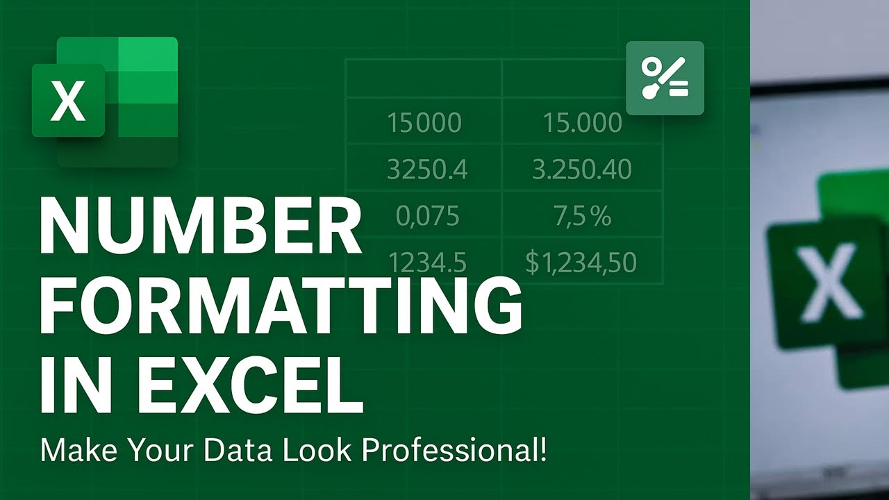 6. Освоение форматирования чисел в Excel: краткое и простое руководство для начинающих.