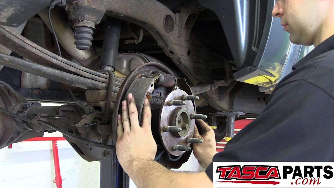 Do It Yourself - Install OEM Rear Drum Brakes 2012 GMC Sierra - YouTube