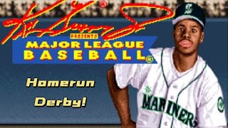 Homerun Derby 2 - Ken Griffey Jr Presents Major League Baseball (Super Nintendo)