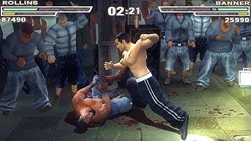 DAVID BANNER vs HENRY ROLLINS. Fights Def Jam Fight for NY. Best Fighting. PS2 old games in 2020.