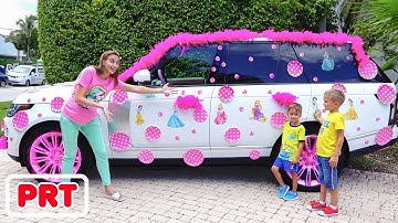 Estamos no carro   História de crianças com Vlad e Nikita