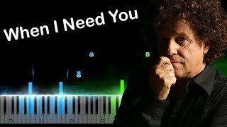 When I Need You - Leo Sayer