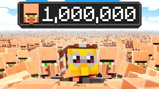 1,000,000 Villagers Beat Minecraft!