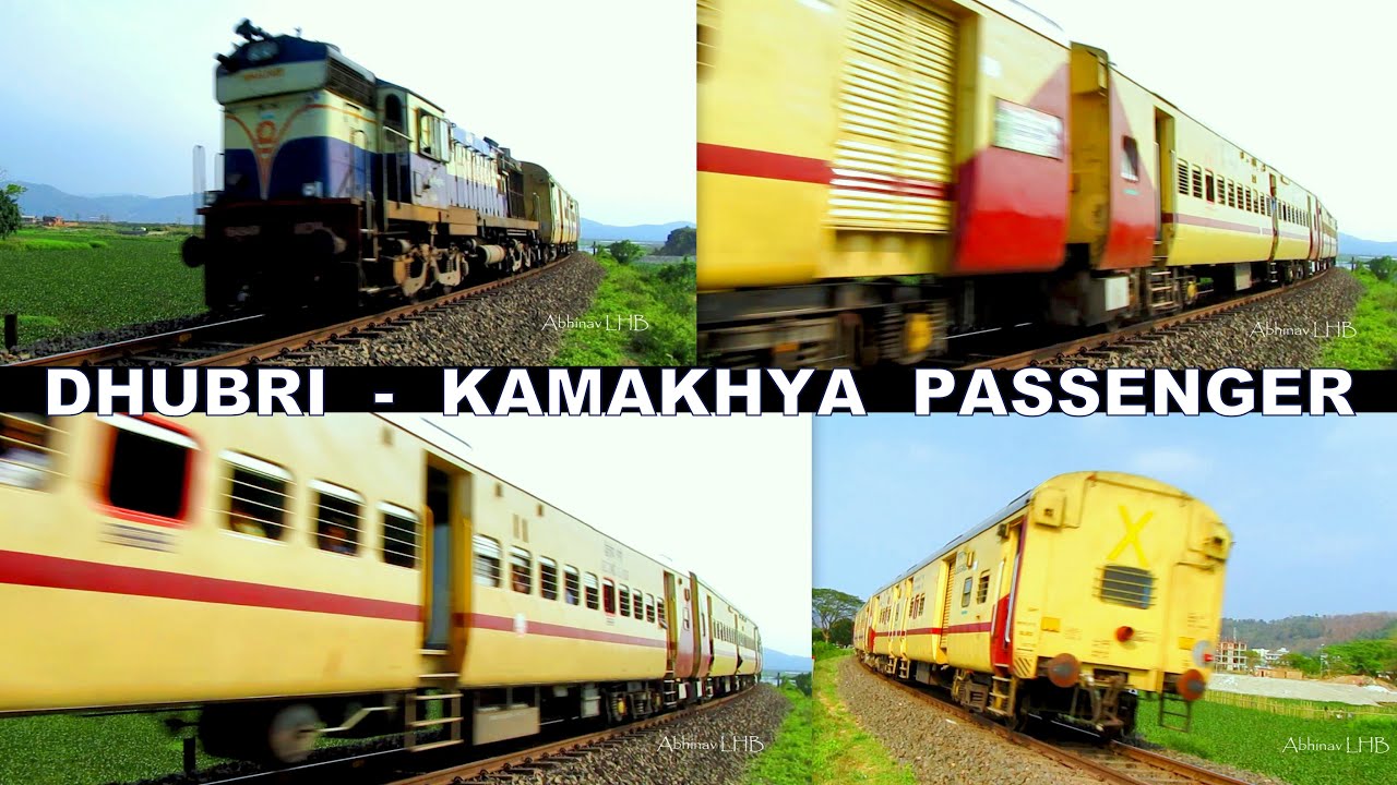 A New Addition to the UTKRISHT Family: Malda WDM3A powers DHUBRI - KAMAKHYA PASSENGER | Deepor Beel