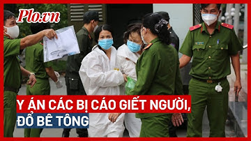 Tuyên án vụ giết người đổ bê tông giấu xác ở Bình Dương - PLO