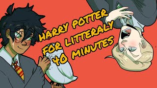 I talk about HARRY POTTER for a very long time + SPEEDDRAW