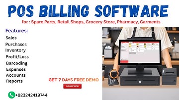 Mini Mart & Grocery POS Billing Software Demo | Retail, Pharmacy & Supermarket POS System 2025