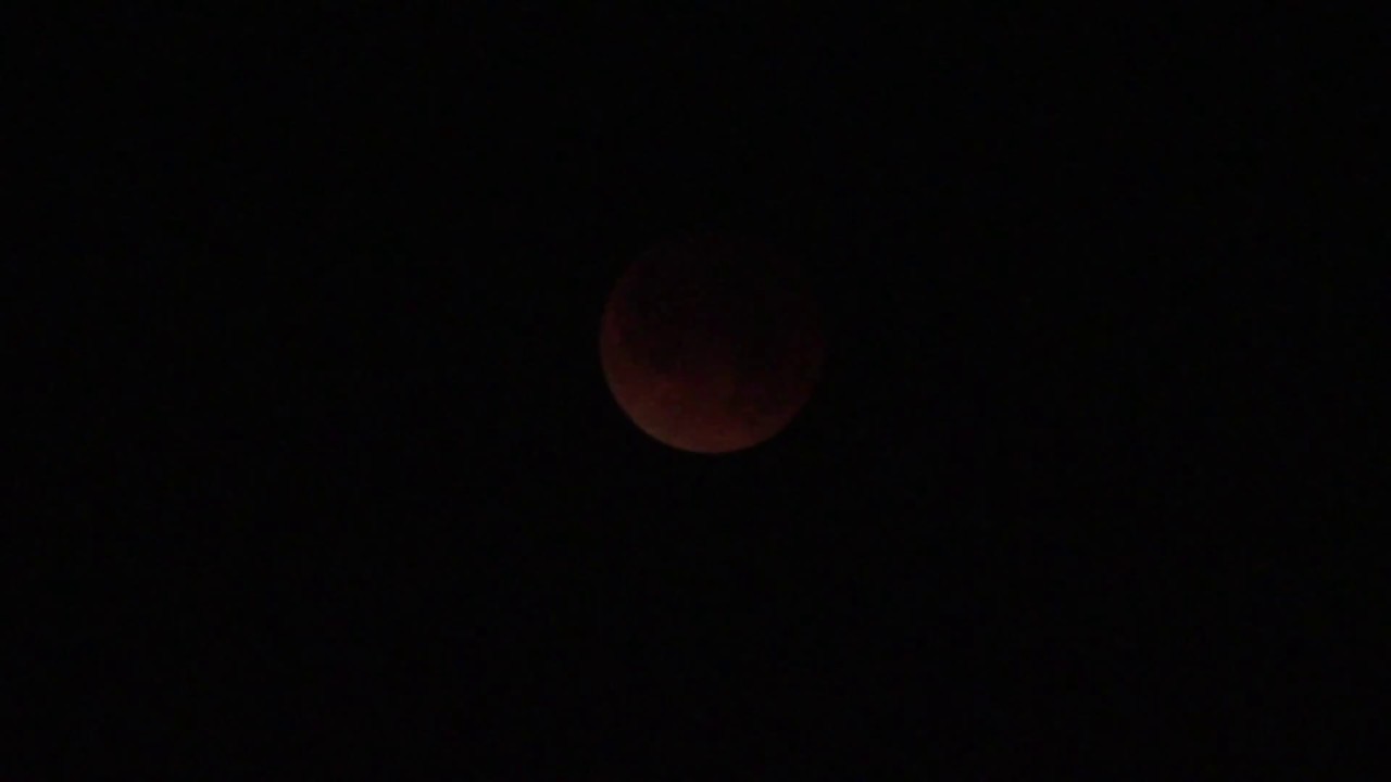 Super Blue Blood Moon Total Lunar Eclipse 1/31/18 - YouTube