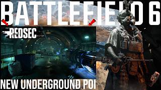 The NEW Battlefield Redsec UNDERGROUND POI Is INSANE...