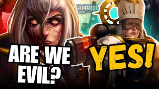 Youre WRONG about the Sisters of Battle...