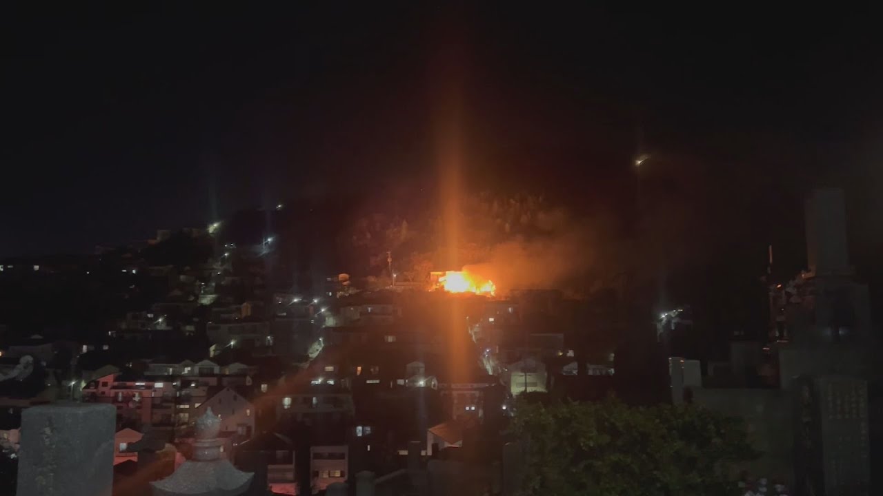 「着火器具のようなもので火をつけた」長崎市日の出町で空き家全焼 放火疑いで６３歳男を逮捕