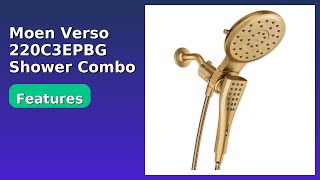 REVIEW (2026): Moen Verso 220C3EPBG Shower Combo. Features.