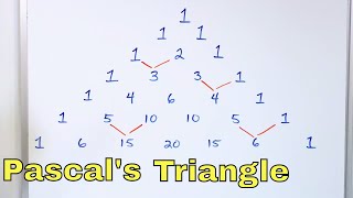 21 - Pascals Triangle & Binomial Expansion - Part 1 screenshot 4
