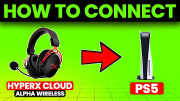 How To Connect HyperX Cloud Alpha Wireless To PS5 (How To Setup HyperX Cloud Alpha Wireless To PS5)