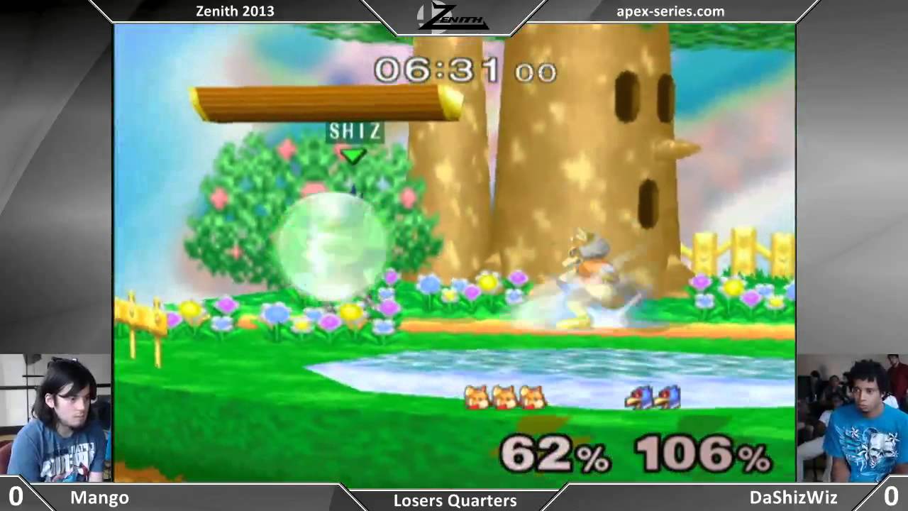 Zenith Mango Zenith 2013 - Mango vs DaShizWiz - Losers Quarters - SSBM - YouTube