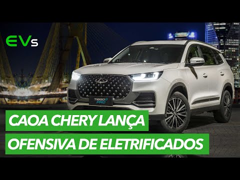 CAOA Chery anuncia nova linha de carros eletrificados no Brasil