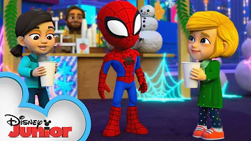 Merry Spidey Christmas🎄🕸 | Music Video | Marvel's Spidey and His Amazing Friends | @disneyjunior