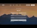 How to make  a website with login and register  html css  javascript