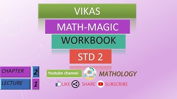 std-2 cha-2 lec-1 vikas math-magic workbook solution 2020-2021