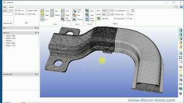 CHT analysis with CastNet GUI for OpenFOAM: CAD model import, meshing, case-setup, solving