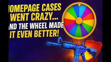 HOMEPAGE CASES WENT CRAZY… AND THE WHEEL MADE IT EVEN BETTER! GGDROP USE MY CODE: YUMBO