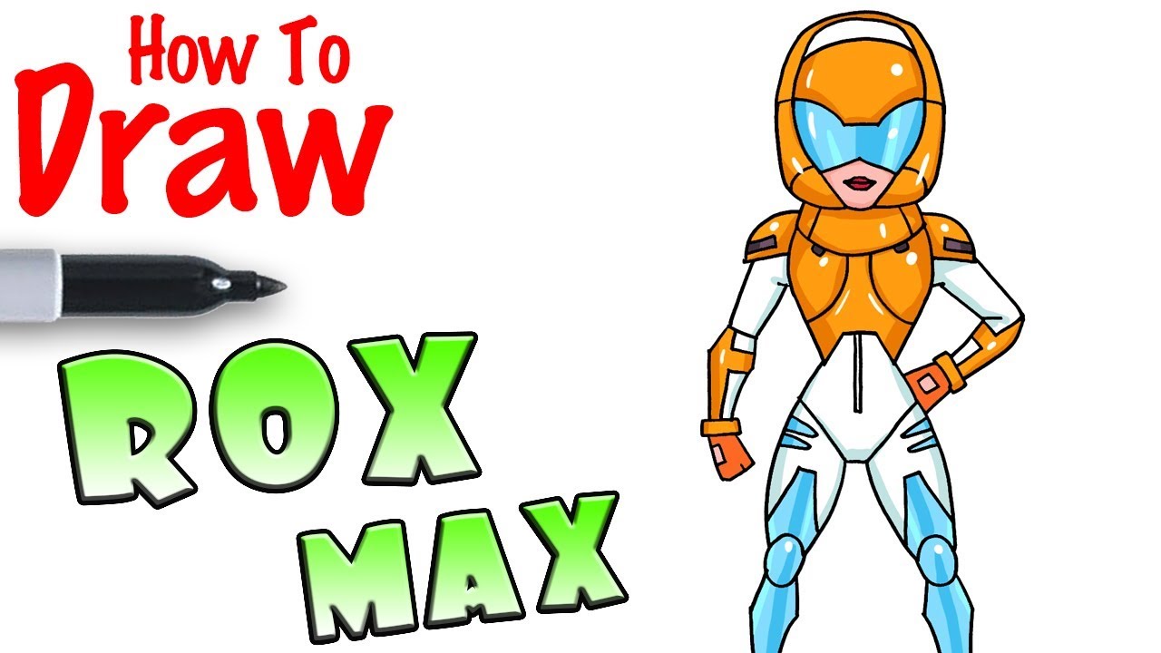 How to Draw Rox Max | Fortnite - YouTube