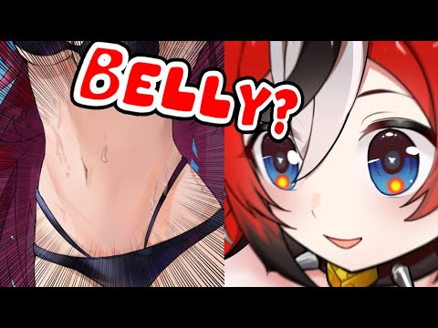 [ENG SUB/Hololive] Bae mistook IRyS' "skin" with "belly"