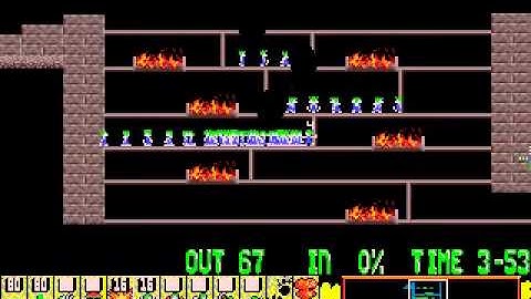Lemmings - Fun Level 18