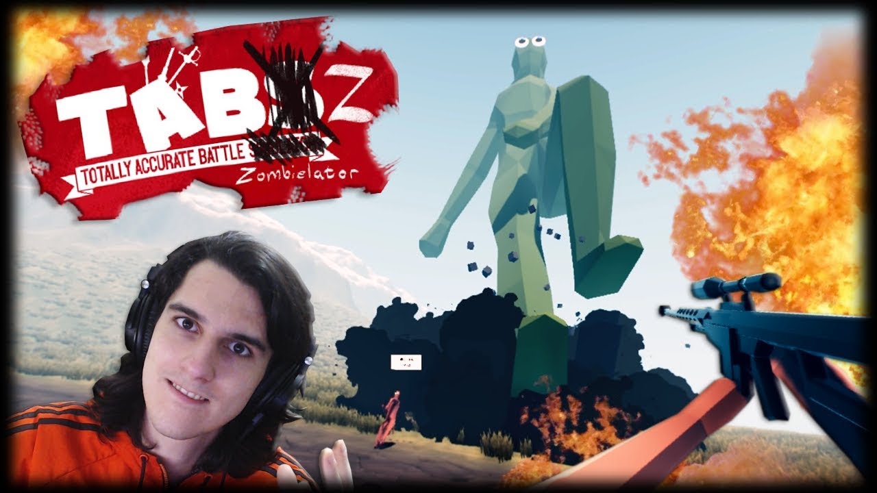 Jogando Totally Accurate Battle ZOMBIELATOR!! - Parte 1 