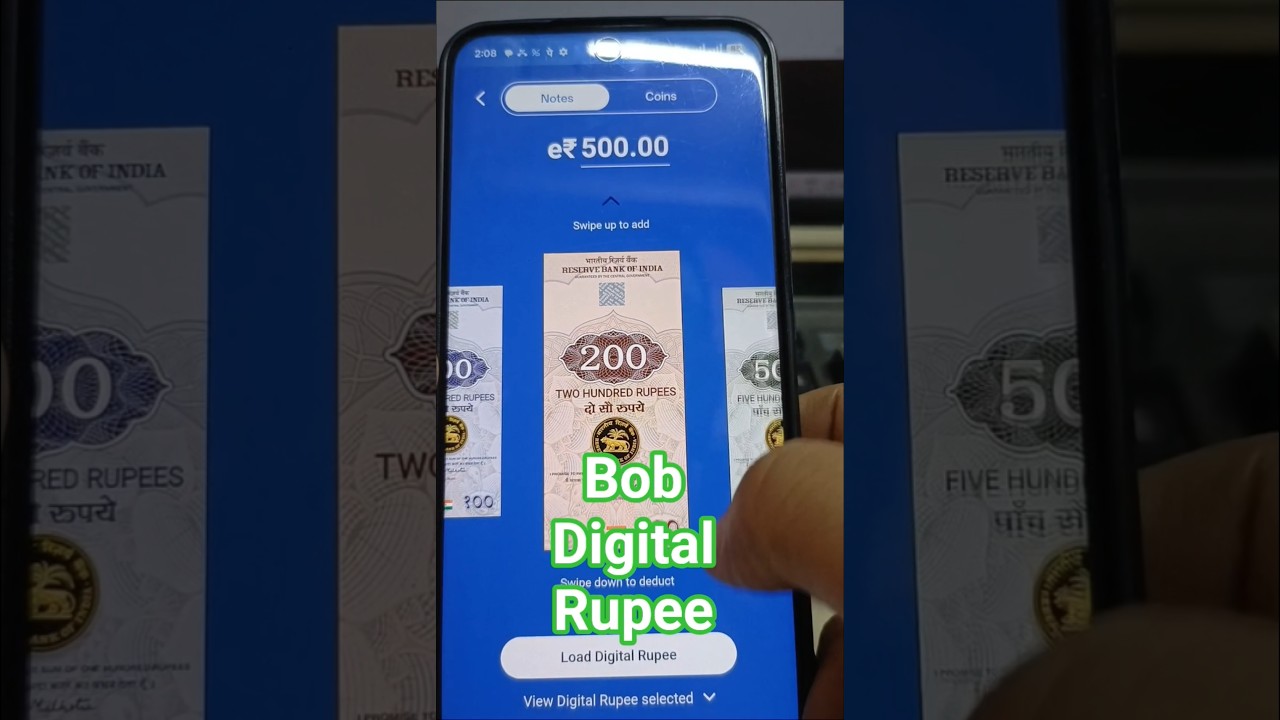 Bob Digital Rupee Aap Bahut Accha 🤏☺️🫰