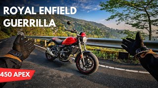 Ride Review of Royal Enfield Guerrilla Apex 450 - The Beast Machine of 2026?