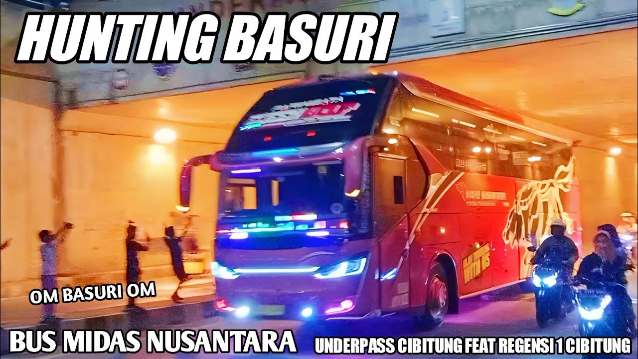 [ HUNTING BASURI ] Kali ini Kedatangan 5 Bus Midas Nusantara Ke Regensi 1 Cibitung