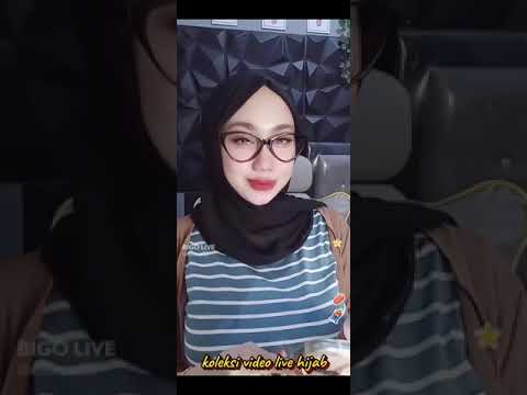 kak naura hijab live streaming in bigo memang g3de b0b4nya