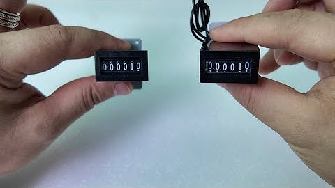 2 Mechanical Counter Meter Made in China Factory Cheap Price For Sale