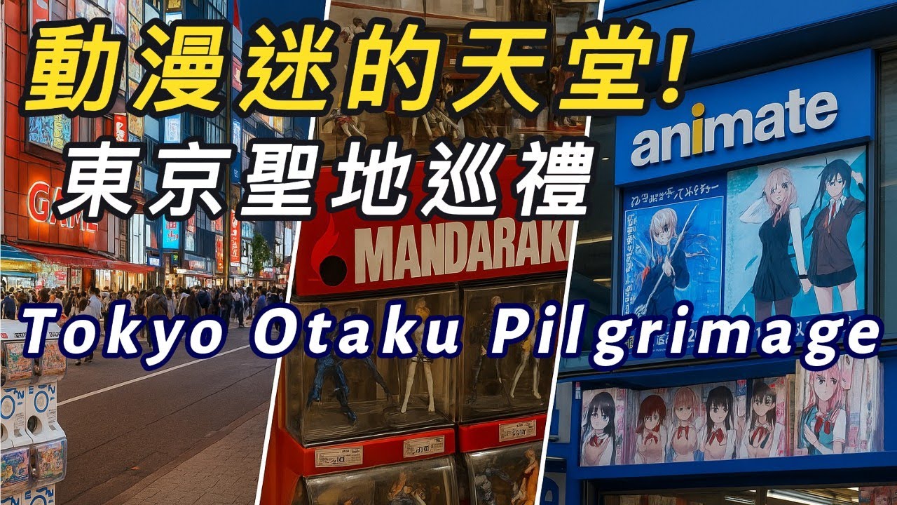 《動漫迷的天堂｜東京聖地巡禮 秋葉原 × 池袋 × 中野》 Tokyo Otaku Pilgrimage | Akihabara × Ikebukuro × Nakano Anime Tour