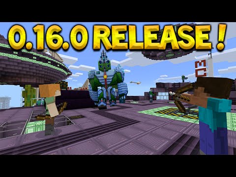 MCPE 0.16.0 RELEASE DATE! Minecraft Pocket Edition 0.16.0 + Addons ...