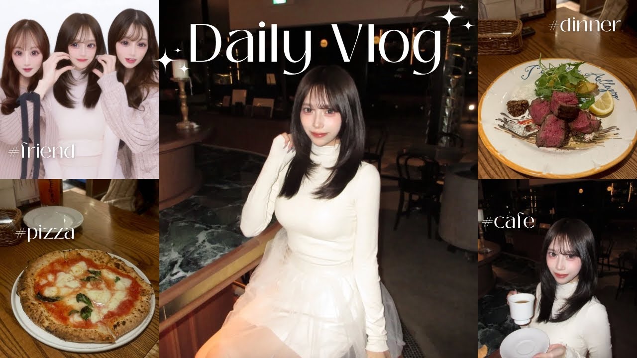 【Vlog】大学休みの日の過ごし方🐰 お友達と大阪満喫してきたよ~♡˖⑅ ꒱