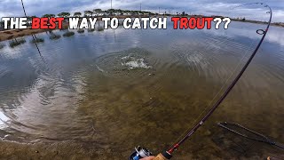Whats The Best Way To Catch Stocked TROUT?  Trout Fishing Santa Ana River Lakes  Tips & Tricks