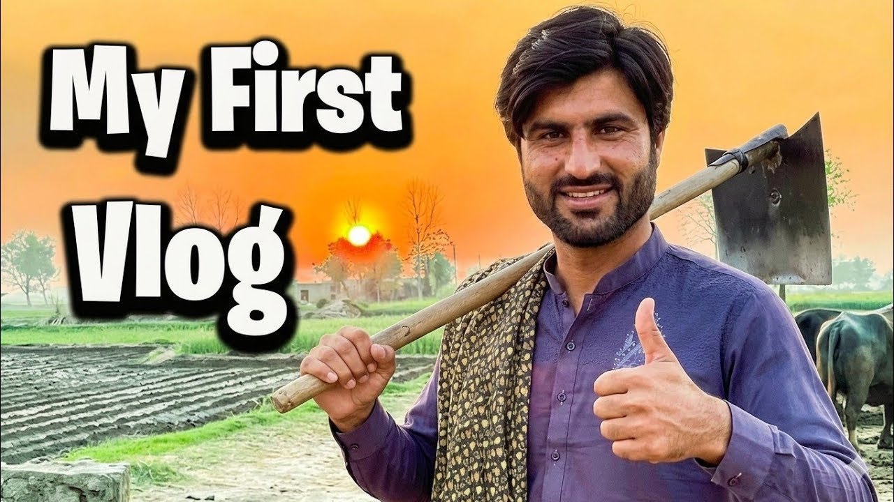 My First Vlog 2025 | Beautiful Village Life - YouTube