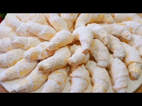 Печенье к ЧАЮ!  😋РОГАЛИКИ Которое тает во Рту!  Cookies melt in your mouth!