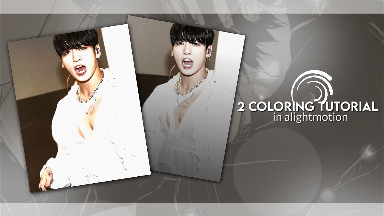 2 coloring tutorial in alightmotion