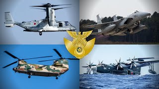 Vazduhoplovstvo Kopnene vojske, Ratno vazduhoplovstvo i Mornaričko vazduhoplovstvo Japana 2022.