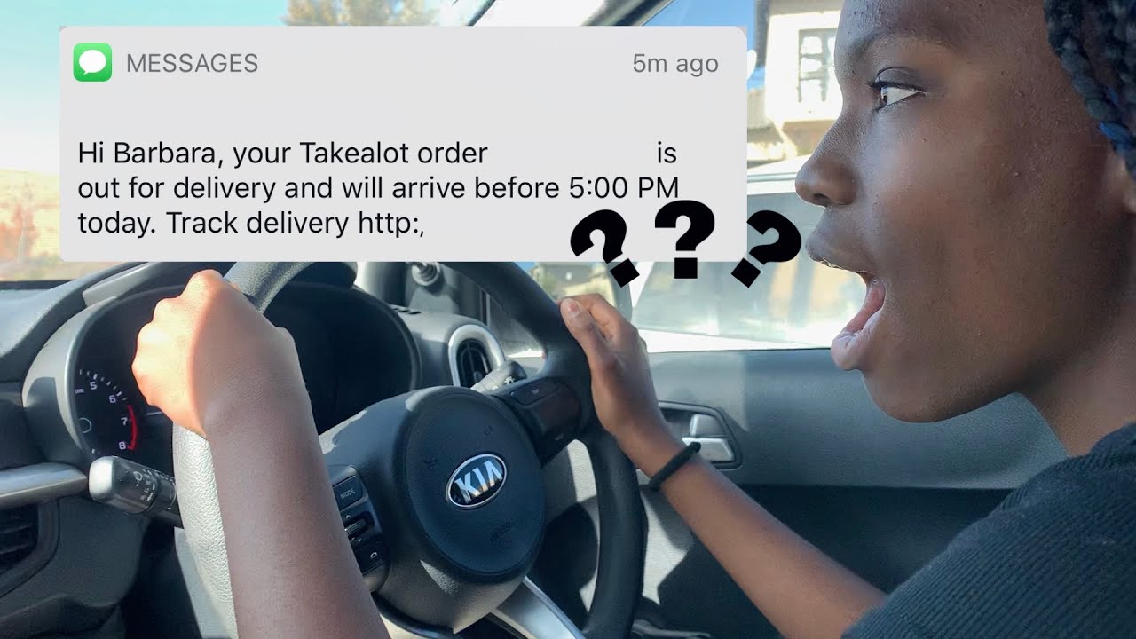 PICKING UP A TAKEALOT PACKAGE I DIDN'T ORDER 😂😂 ?!? VLOG SOUTH